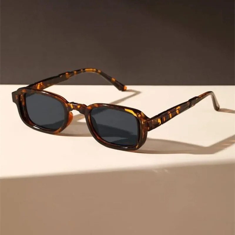 Street Fashion Brands - Luxurious Rectangle Sunglasses Women Oval Vintage