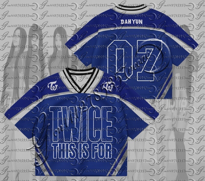 Street Fashion Kids - 2026 American Football Jersey Blue Gothic