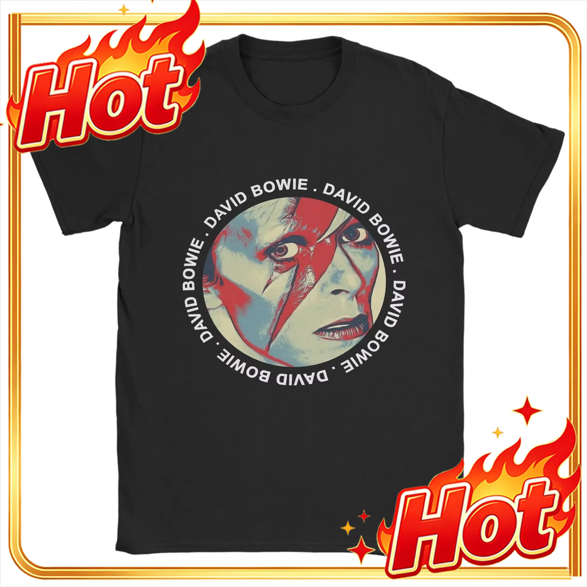 Street Fashion Poster - Custom Top David Bowie Classic Poster