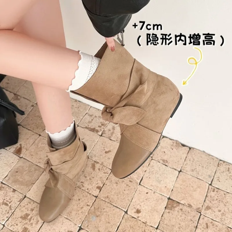 2026 Autumn Bow Knot Women Sho - Street Fashion Rome 2026 评论和价格