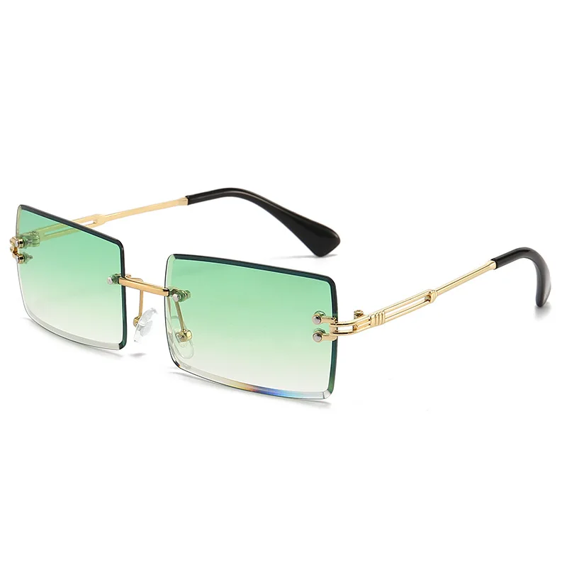 New Metal Cutting Sunglasses V - Street Fashion Brands 评论和价格