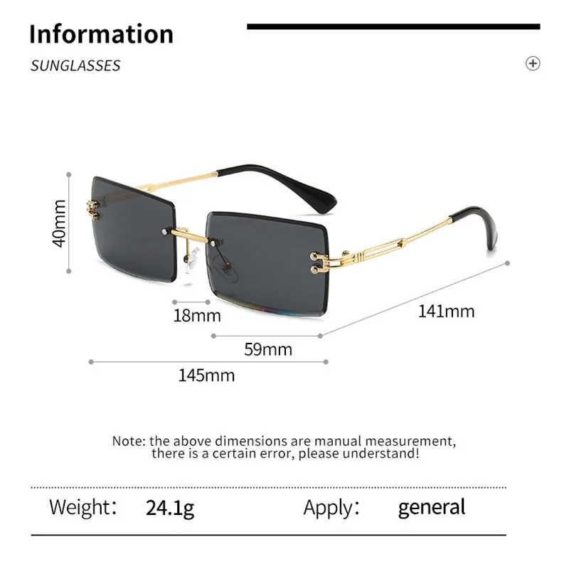 New Metal Cutting Sunglasses V - Street Fashion Brands 评论和价格