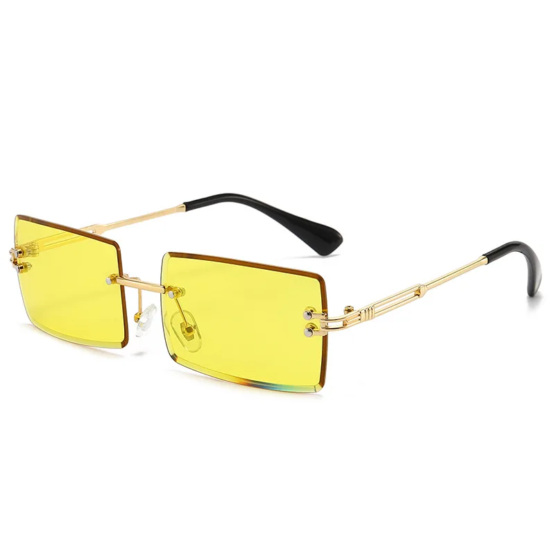 New Metal Cutting Sunglasses V - Street Fashion Brands 评论和价格