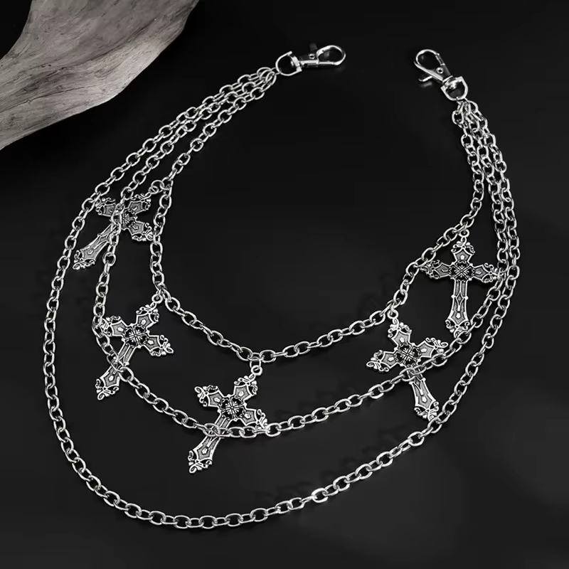 Fashion Punk Metal Pants Chain - Street Fashion Jewelry 评论和价格