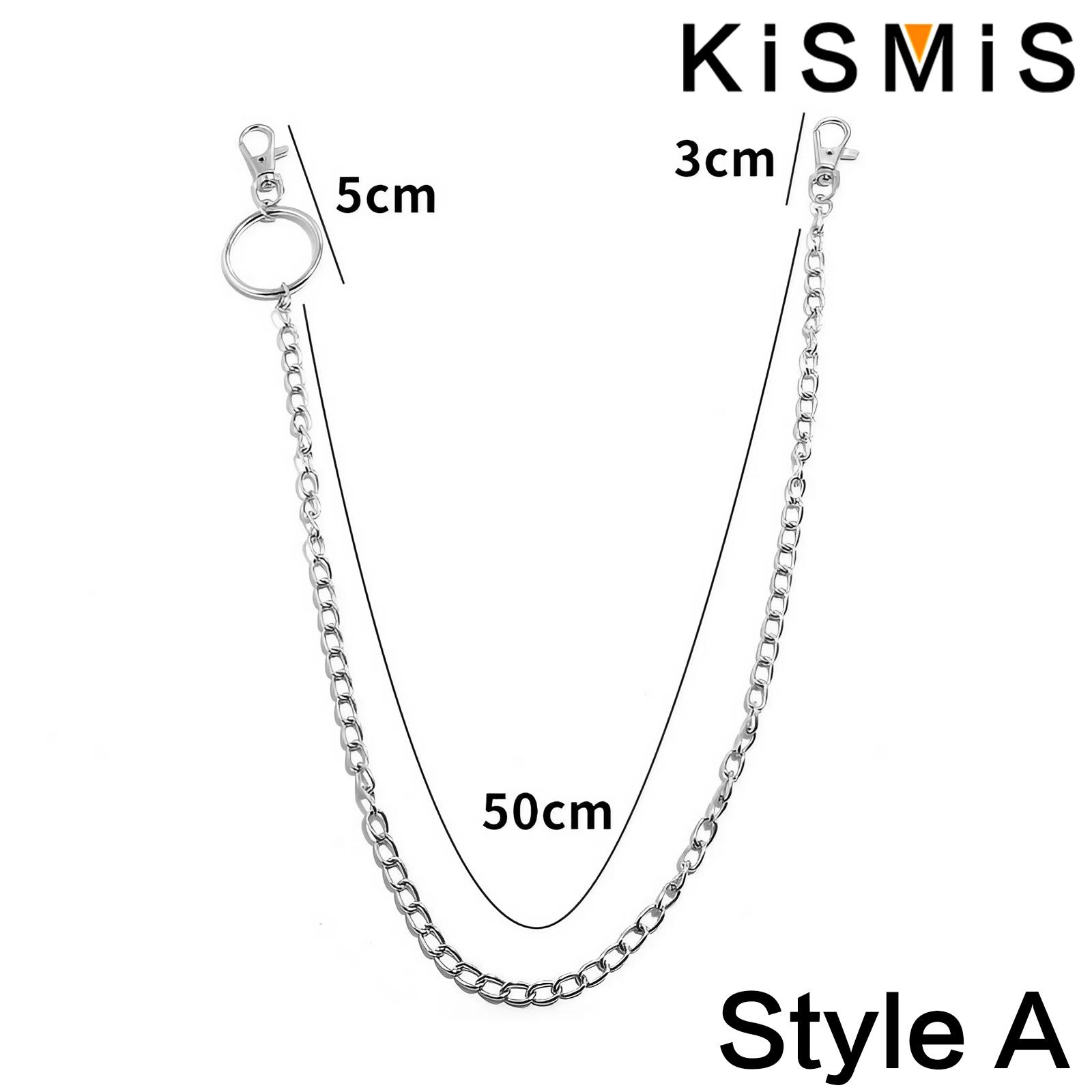 KISMIS 1PC Punk Street Keychai - Street Fashion Jewelry 评论和价格