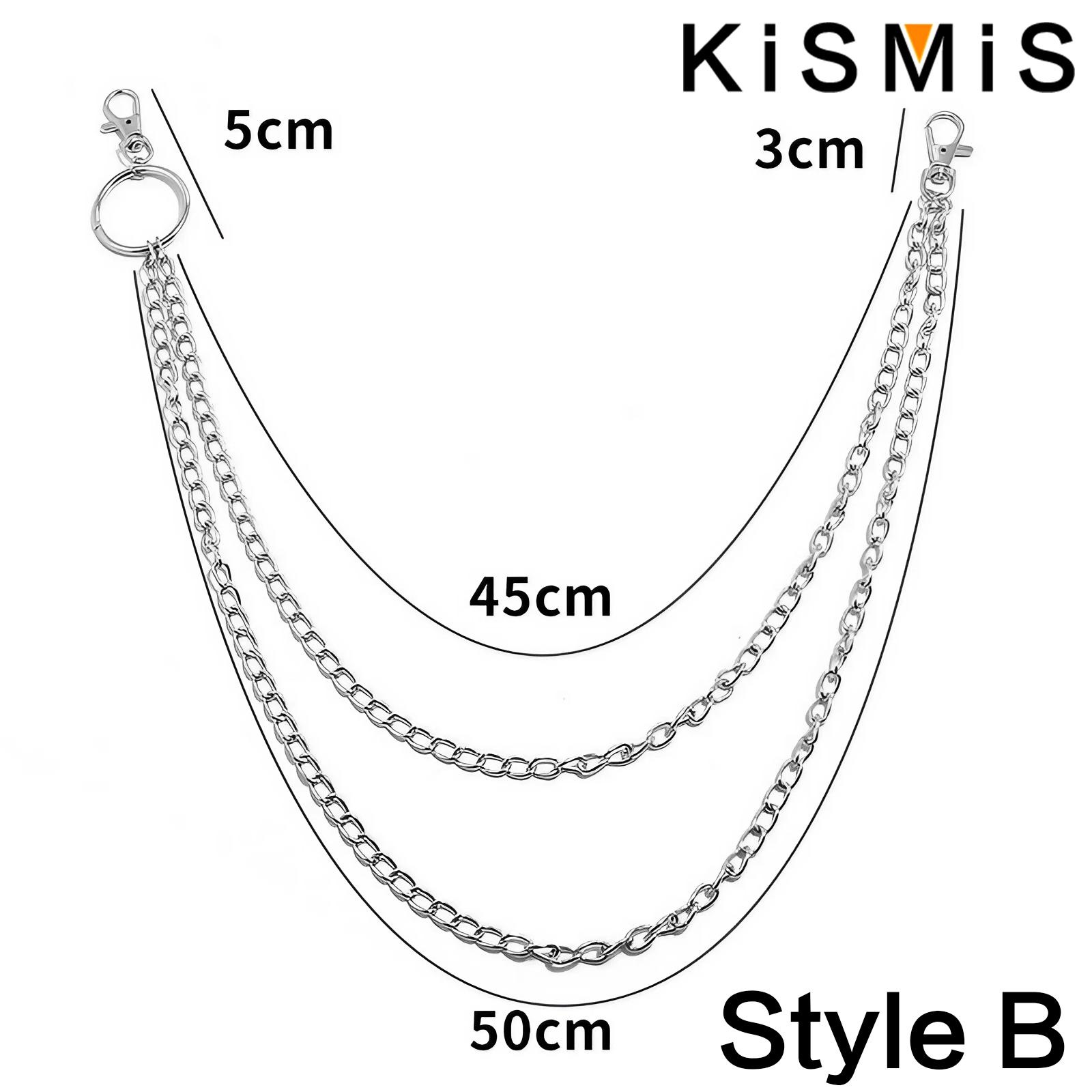 KISMIS 1PC Punk Street Keychai - Street Fashion Jewelry 评论和价格