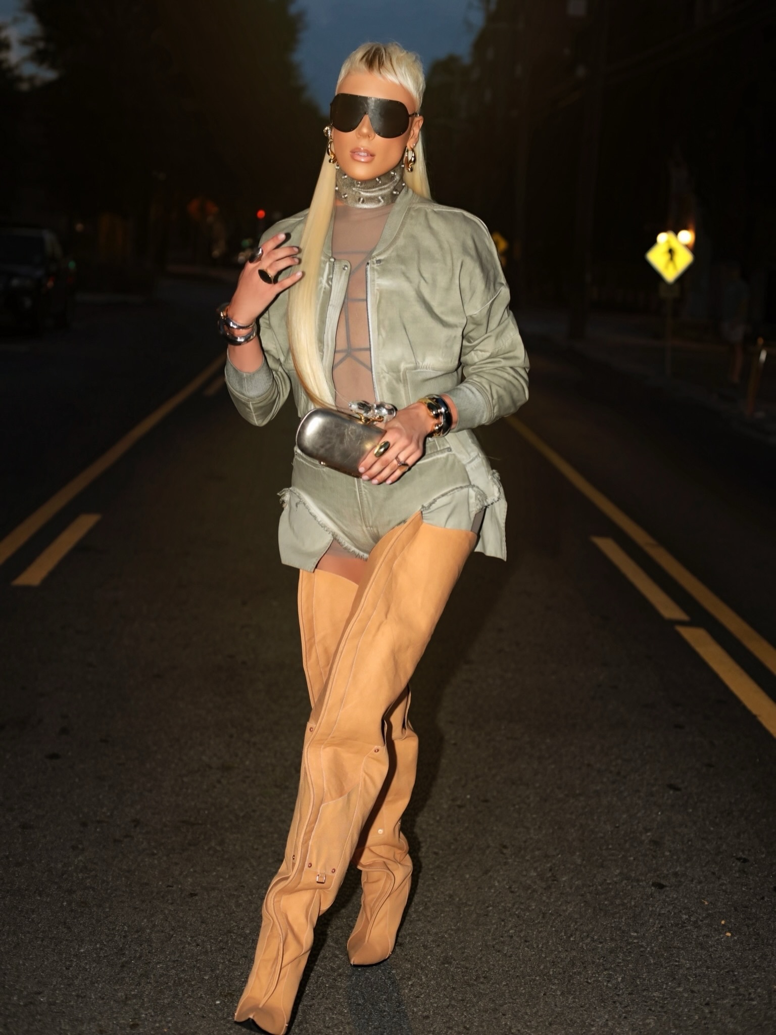2026 Women Leather Runway Styl - Street Fashion Rome 2026 评论和价格