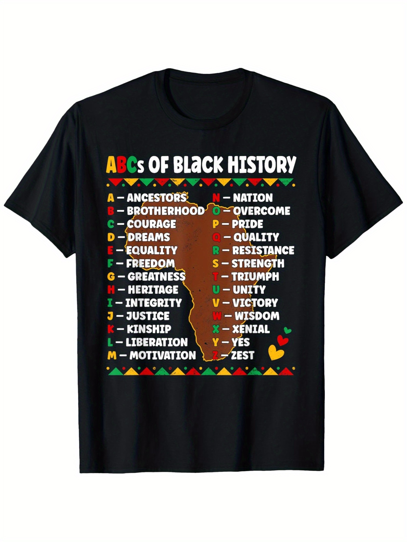 ABCs of Black History Month Te - Street Fashion History 评论和价格