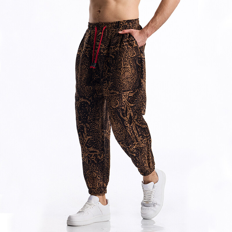 Men's Casual Drawstring Boho T - Running Pant Jogger 评论和价格
