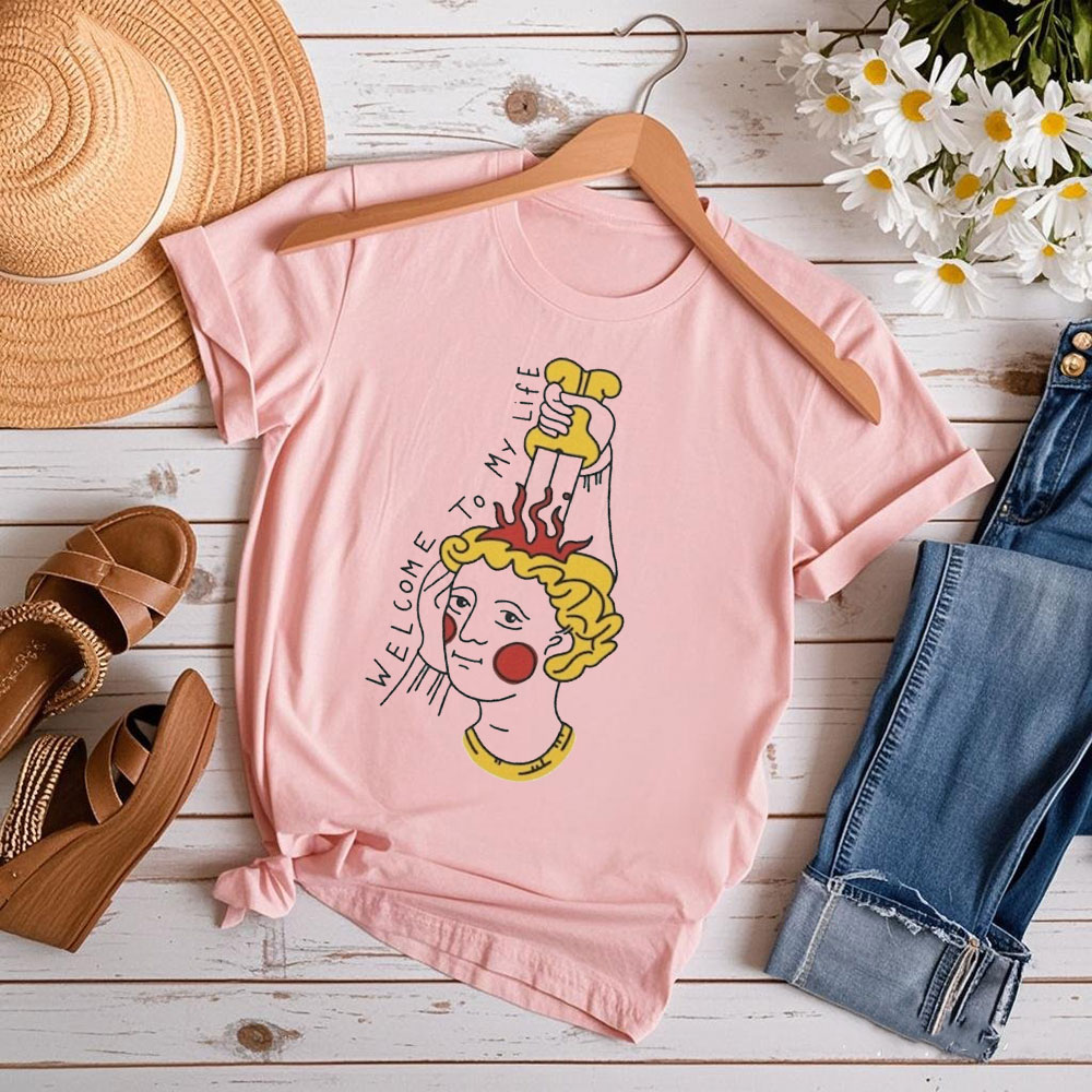 Medieval Art T-shirt Welcome T - Street Fashion History 评论和价格