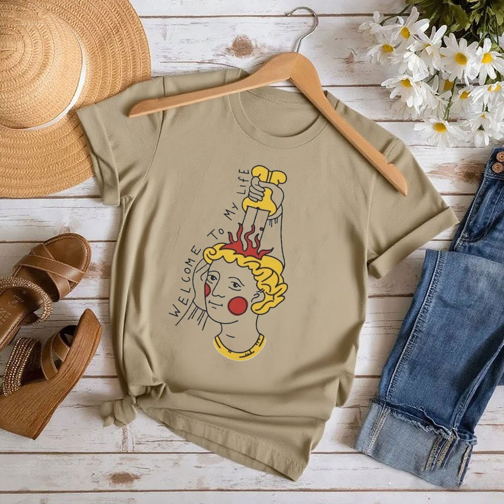 Medieval Art T-shirt Welcome T - Street Fashion History 评论和价格