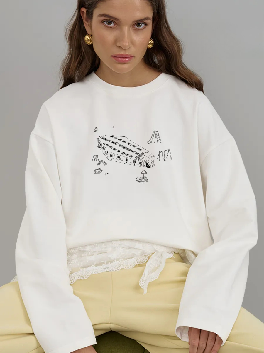 Autumn 100% Cotton Women Long  - Longline Tee Oversized 评论和价格