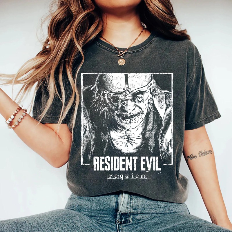 Retro Resident Evil 9 Requiem  - Street Fashion Couple 评论和价格