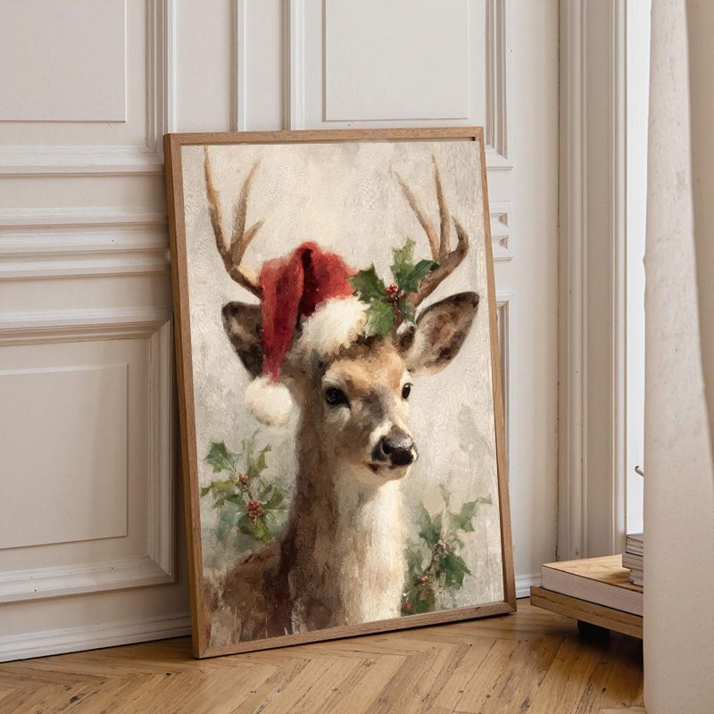 Christmas Tree Street Lamp San - Street Fashion Poster 评论和价格