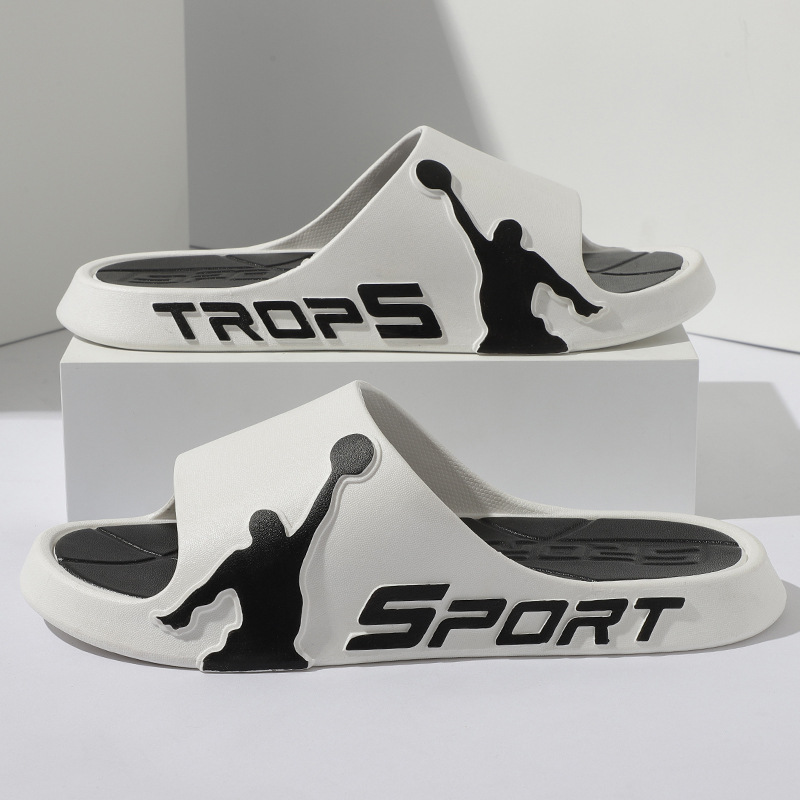 Fashion Men's Slippers PVC Sof - Street Fashion Couple 评论和价格