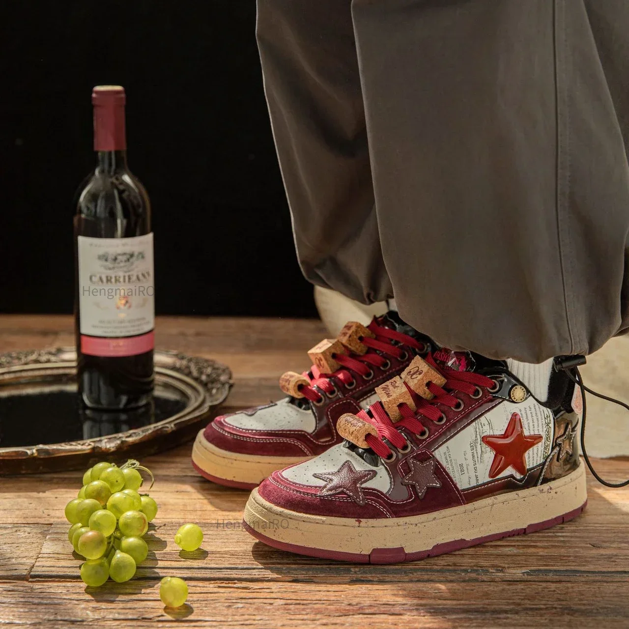 Women Sneakers Man Retro Star  - Street Fashion Couple 评论和价格