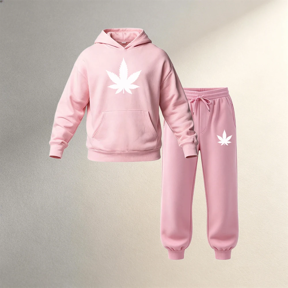Men's 2Pcs Autumn Winter Sport - Street Fashion Outfit For Men 评论和价格