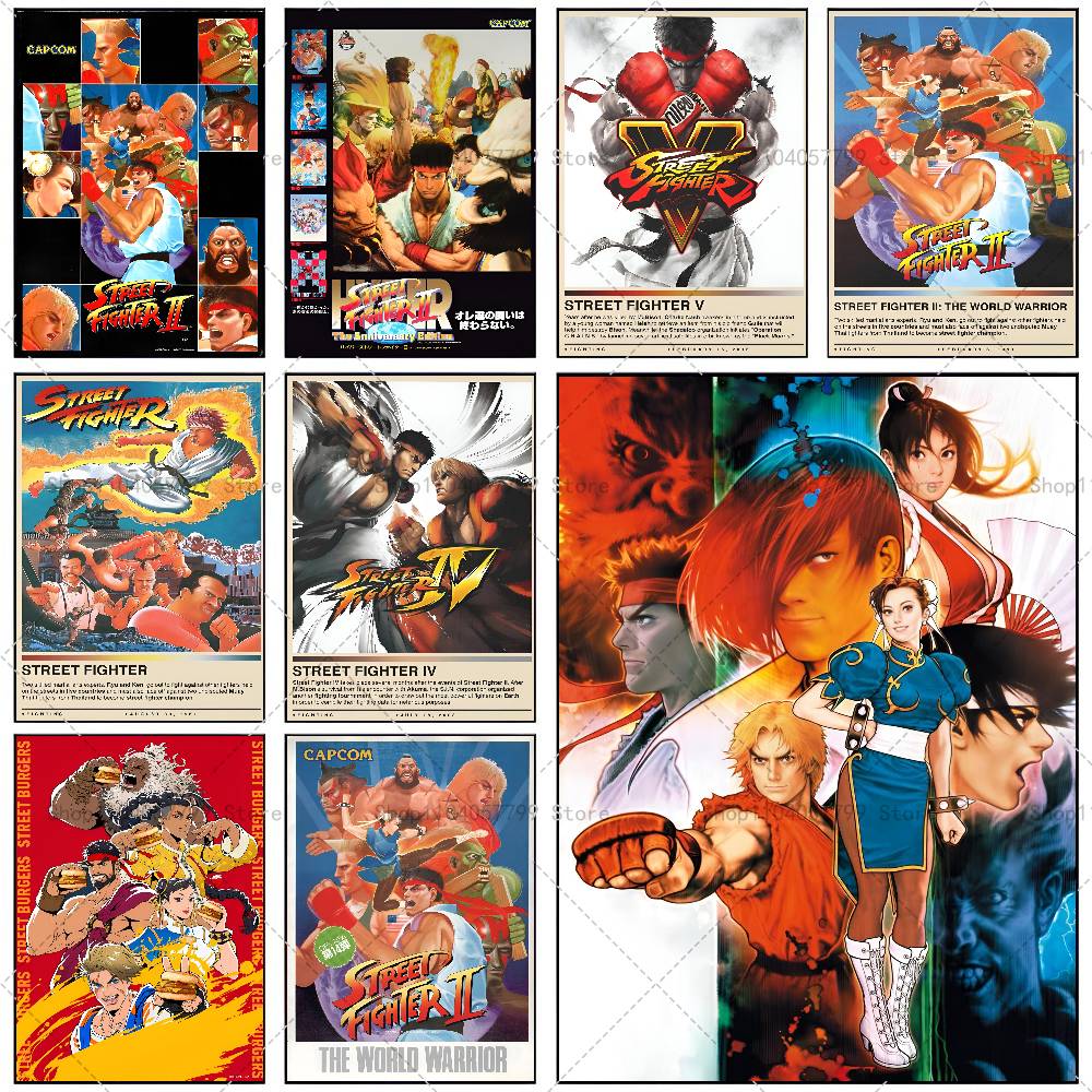 Classic Hot Video Game Street  - Street Fashion Poster 评论和价格