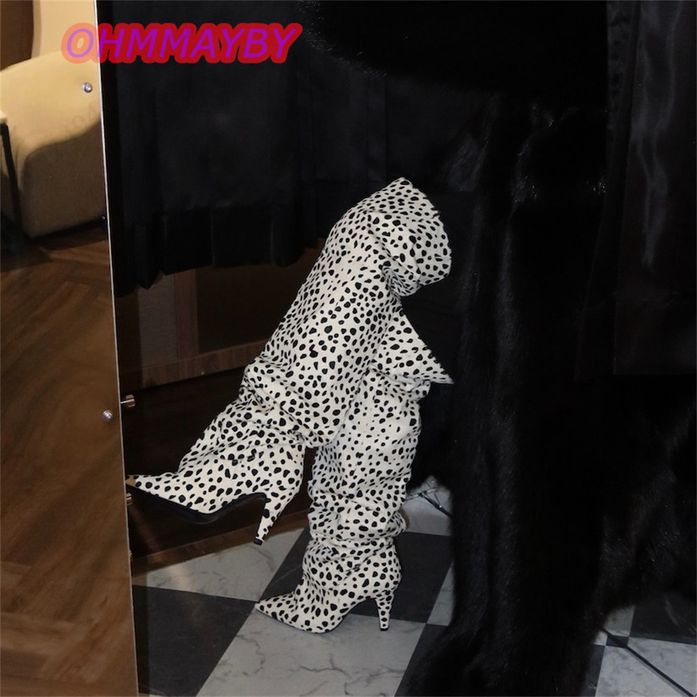 Women Black White Spotted Over - Street Fashion Dress 评论和价格