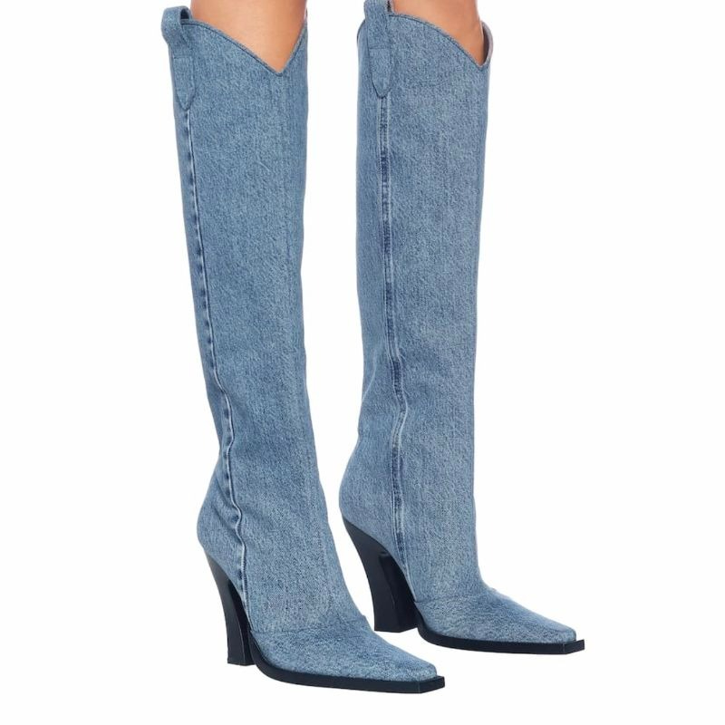 Women's Western Cowboy Boots P - Street Fashion Rome 2026 评论和价格