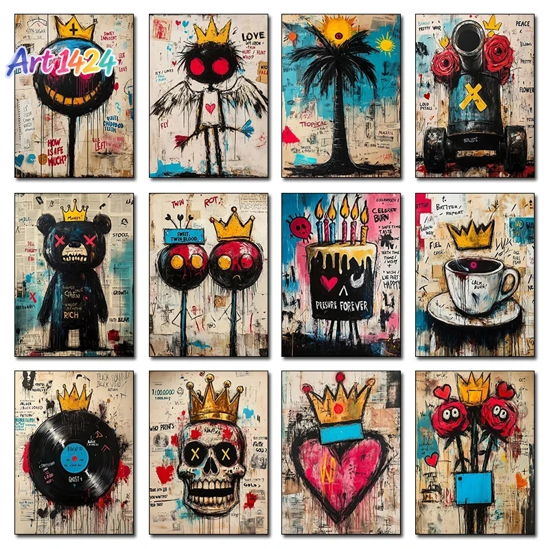 1pc frameless Canvas Painting  - Street Fashion Poster 评论和价格
