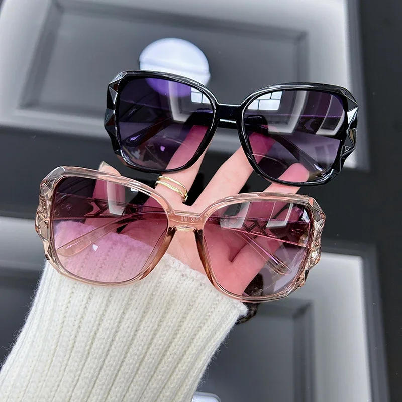 Vintage Oversized Sunglasses W - Street Fashion Brands 评论和价格