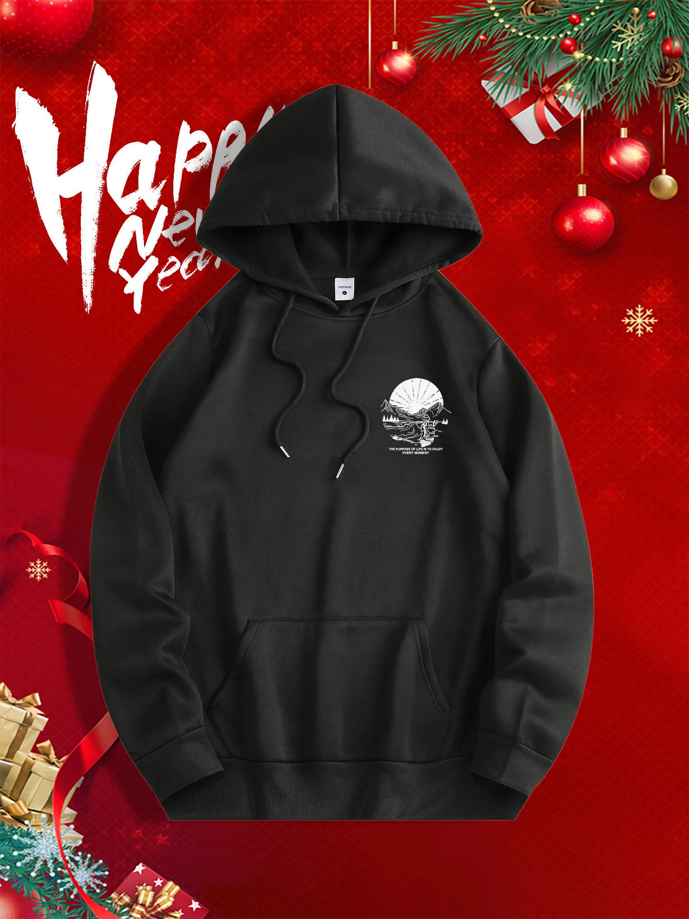 Unisex streetwear hoodie with  - Street Fashion Culture 评论和价格
