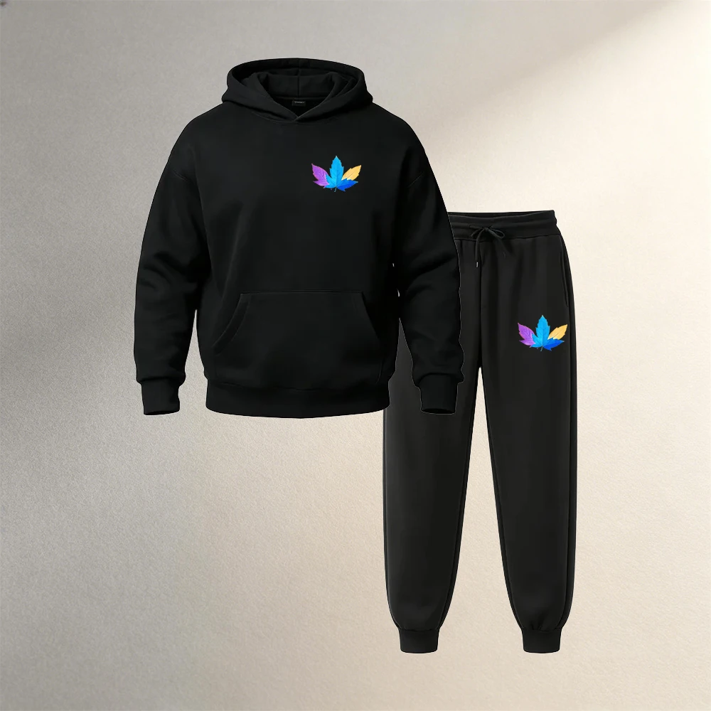 Men Clothing Sets Pullover 2Pc - Street Fashion Outfit For Men 评论和价格