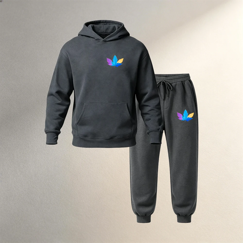 Men Clothing Sets Pullover 2Pc - Street Fashion Outfit For Men 评论和价格