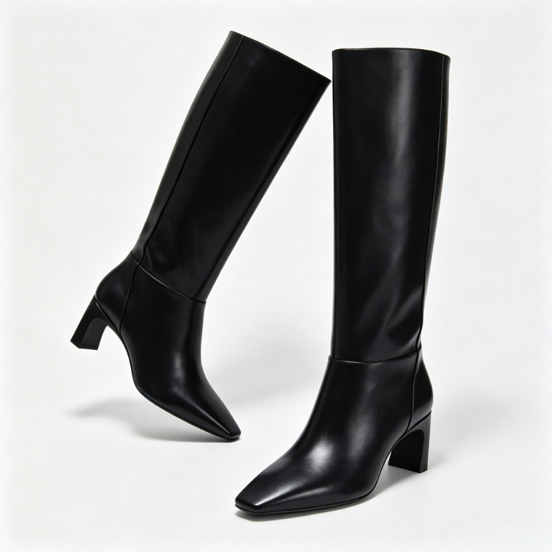 Fashion Leather Kitten Heels W - Street Fashion Brands 评论和价格