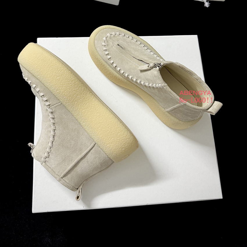2025 Winter Suede Leather Plat - Street Fashion Kids 评论和价格
