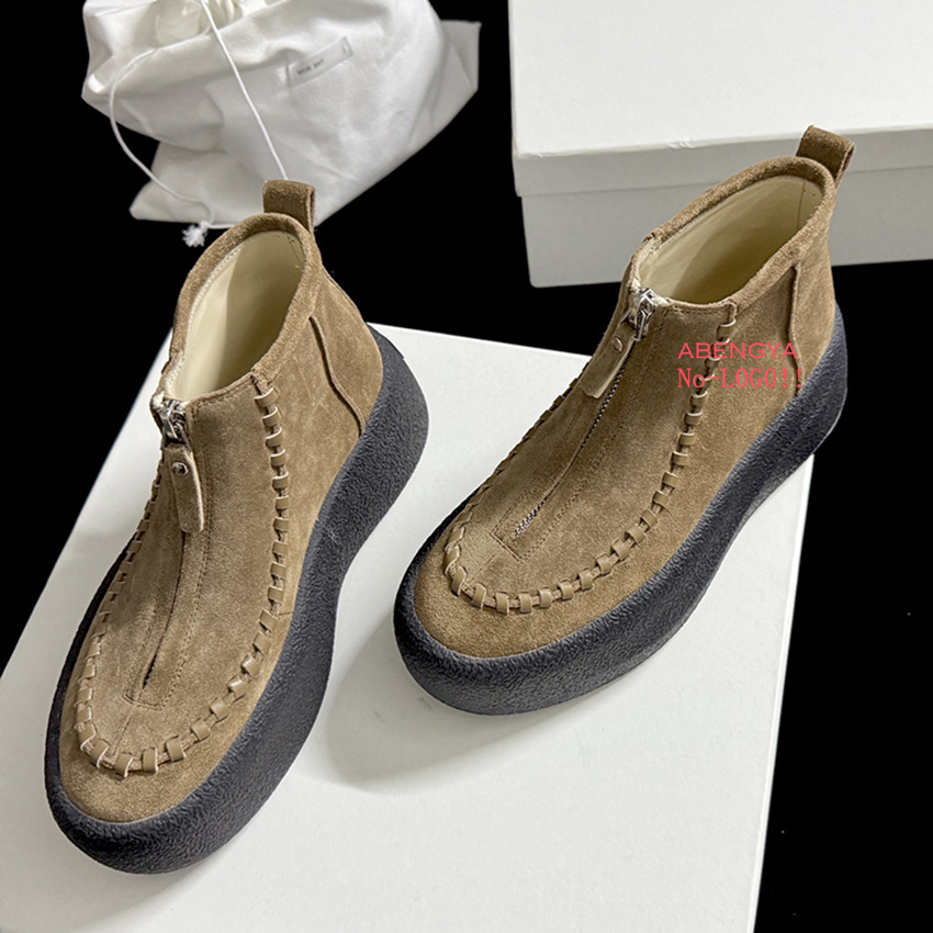 2025 Winter Suede Leather Plat - Street Fashion Kids 评论和价格