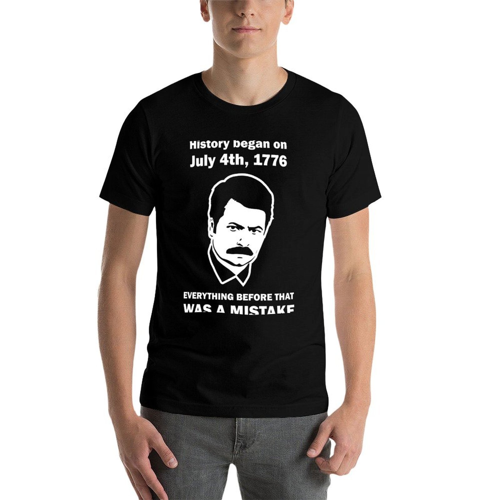 Ron Swanson History July 4 177 - Street Fashion History 评论和价格