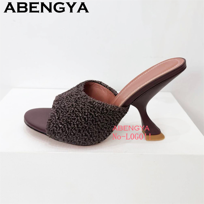StrangeThin High Heel Slippers - Street Fashion Rome 2026 评论和价格