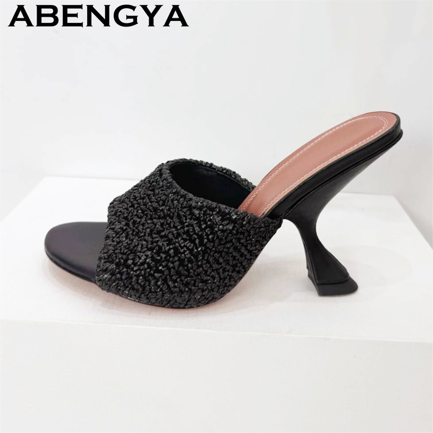 StrangeThin High Heel Slippers - Street Fashion Rome 2026 评论和价格