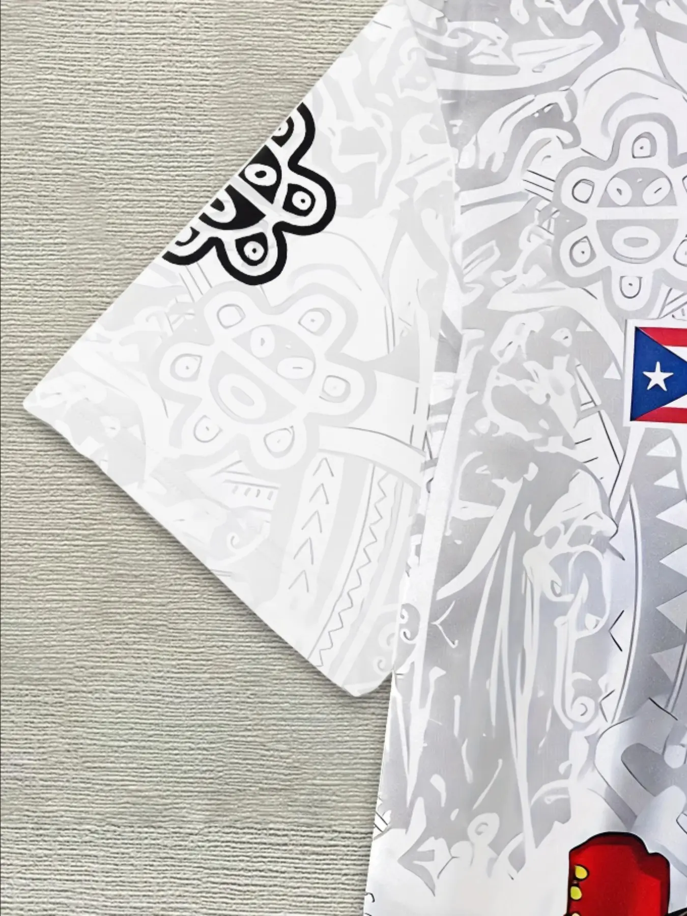 Men's Puerto Rican Pattern T-S - Street Fashion Culture 评论和价格