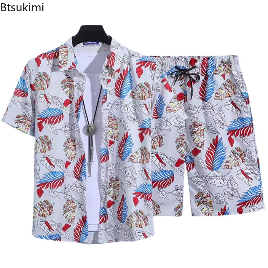 3D Printed Men's Short Sleeved - Street Fashion Outfit For Men 评论和价格
