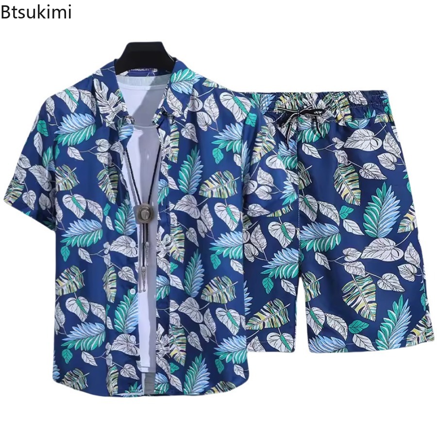 3D Printed Men's Short Sleeved - Street Fashion Outfit For Men 评论和价格