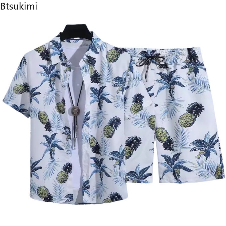 3D Printed Men's Short Sleeved - Street Fashion Outfit For Men 评论和价格