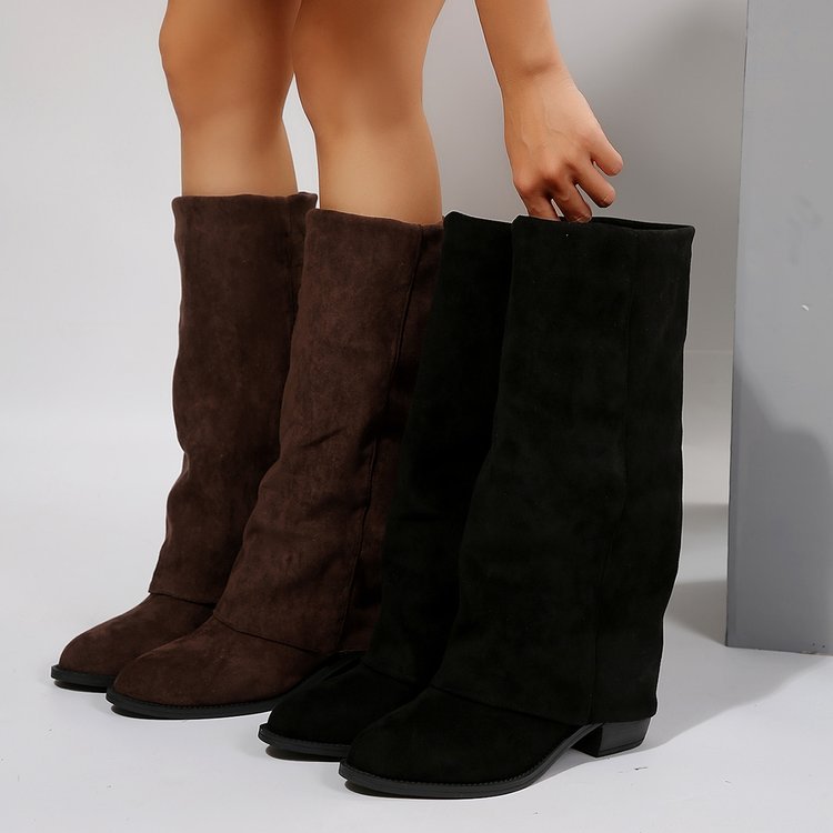 Women's Knee High Boots Autumn - Street Fashion Winter 2025 评论和价格