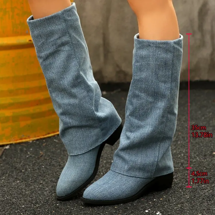 Women's Knee High Boots Autumn - Street Fashion Winter 2025 评论和价格