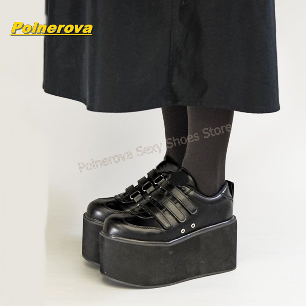 Sweet Gothic Platform fashion  - Street Fashion Couple 评论和价格