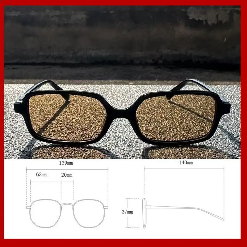 New Sexy Small Rectangle Sungl - Street Fashion Brands 评论和价格