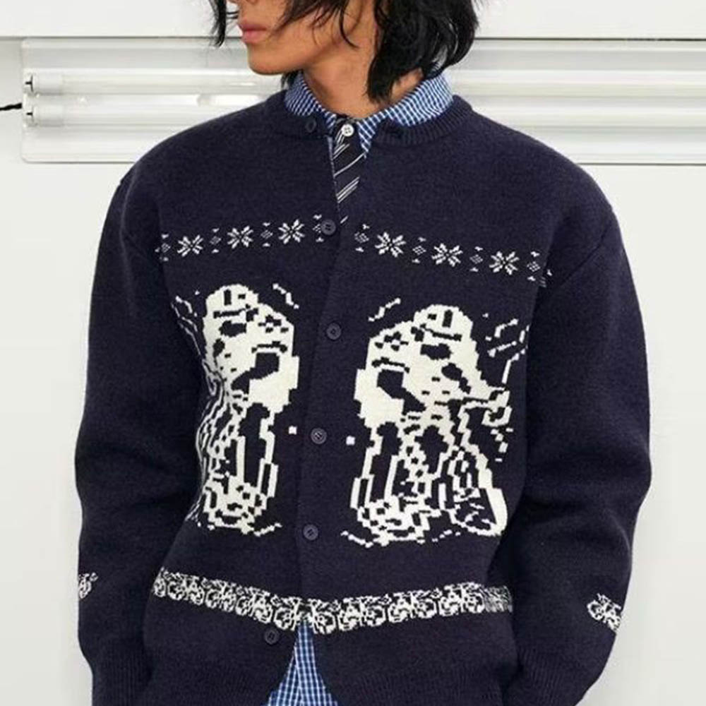 Autumn New Men's Y2k Graphic L - Street Fashion Winter 2025 评论和价格